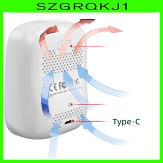 [szgrqkj1] เครื่องทดสอบคุณภาพอากาศ CO2 ดิจิทัล สําหรับห้องครัว ห้องน้ํา กลางแจ้ง