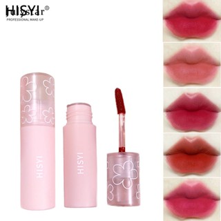 JULYSTAR Hisyi Pink Velvet Lip Glaze Matte Natural Long Lasting ลิปสติก Lip Mud