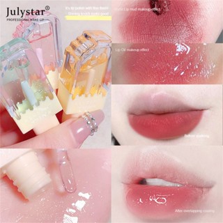 JULYSTAR Maffick Ice Cream Nourishing Moisturizing Lip Oil Base ลิปกลอสลิปสติก Anti-chapping