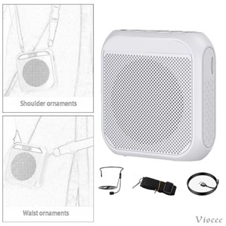 [Viocee] เครื่องขยายเสียงลําโพง ขนาดเล็ก ชาร์จได้ สําหรับห้องเรียน