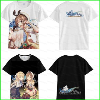 Yts Atelier Ryza เสื้อยืดแขนสั้น พิมพ์ลายอนิเมะ The Secret Hideout The Animation 3D พลัสไซซ์