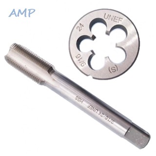 ⚡NEW 8⚡UNEF Tap 90mm &amp; UNEF Die 38mm 2pcs High Speed Steel Right Hand Tap And Die