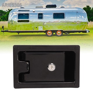 Aries306 Paddle Handle ล็อค สลักประตู Heavy Duty เหล็กรีดเย็น Flush Mount ล็อคสลักประตูสำหรับ RV Camper Trailer รถบรรทุก