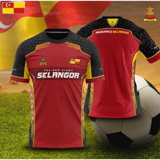 เสื้อยืด ลาย NEGERI SELANGOR KERAWANG PATERN