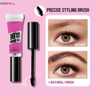 Fafamoon 1 pc Clear Eyebrow จัดแต่งทรงผม Liquid Brows เจลกันน้ำยาวนานธรรมชาติคงที่ Brow Eyelash Gel Eyebrow Top Coat เครื่องสำอาง Linklink