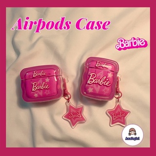 เคสหูฟัง แบบนิ่ม ป้องกันการสูญหาย สีชมพู สําหรับ Airpods 1 2 3 Pro 2