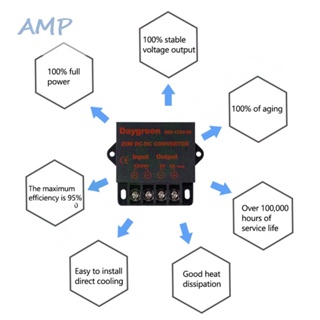 ⚡NEW 8⚡DC Converter Efficiency Output Ripple Noise Ripple Semiconductors 0.01A