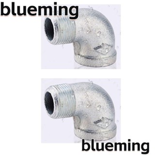 Blueming2 ข้อต่อเชื่อมท่อ สเตนเลส 90 องศา รูปตัว L ป้องกันการกัดกร่อน สําหรับห้องน้ํา 2 ชิ้น