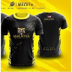 เสื้อกีฬาแขนสั้น ลายทีมชาติฟุตบอล HARIMAU MALAYA