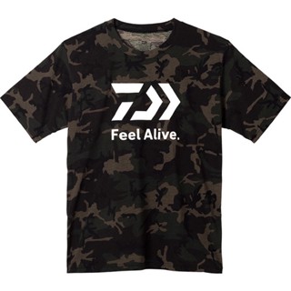 Daiwa DE9522 เสื้อยืดผ้าฝ้าย ใหม่