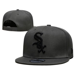 หมวกเบสบอล ปักลายทีม MLB Chicago White Sox Snapback สามารถปรับได้ สไตล์ฮิปฮอป สําหรับผู้ชาย และผู้หญิง