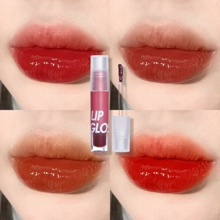 Beautiful lip glaze water light mirror lip glaze moisturizing female student party parity white lipstick glass lip gloss lip gloss