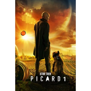 หนังแผ่น DVD Star Trek Picard Season 1 (2020) สตาร์ เทรค พิคาร์ด 1 (10 ตอน) ตอน 5 ไม่มีซับ อังกฤษ ตอน 8และ 9 ไม่มีซับ ไท