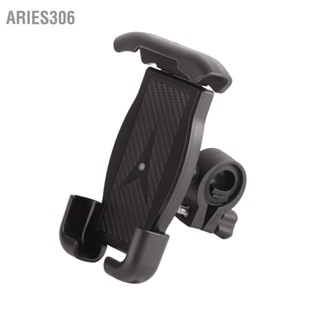  Aries306 Universal Bike จักรยานที่วางโทรศัพท์รถจักรยานยนต์ Mount Anti Shaking แนวนอนแนวตั้งหน้าจอการหมุนผู้ถือโทรศัพท์มือถือ