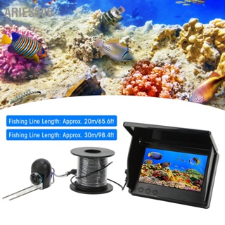 Aries306 กล้องตกปลาใต้น้ำกันน้ำ 4.3 นิ้ว IPS HD Video Fish Finder Kit สำหรับเกียร์ตกปลากลางแจ้ง 12V