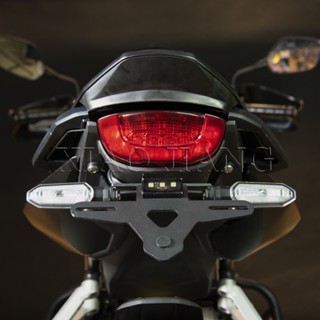 ตัวยึดป้ายทะเบียนรถยนต์ LED พร้อมไฟท้ายสั้น สําหรับ Honda CBR CB650R 19-20