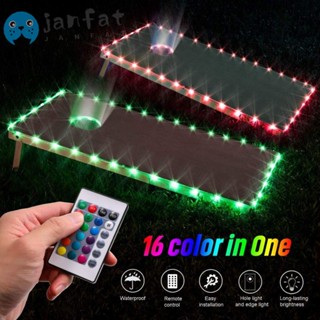 Janfat สายไฟ Led 16 สี กันน้ํา กันกระแทก ทนทาน ของขวัญ สําหรับตกแต่งบ้าน