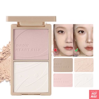 XIXI อายแชโดว์ 2 สี Matte Pearly Blush เครื่องสำอางอเนกประสงค์ [hotmax]