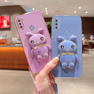 เคส Samsung Galaxy A11 A31 A51 A71 A20 A30 A50 A70 A10S A20S A30S A50S ฝาครอบ พร้อมตัวยึดสามมิติ แบบพับได้ เคสโทรศัพท์ ซิลิโคนนุ่ม