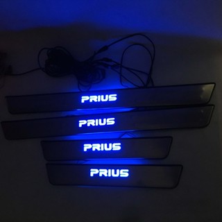 แผ่นกันรอยประตู led สําหรับ Toyota Prius ZVW30 XW30