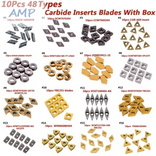 ⚡NEW 8⚡Outerdoor Carbide Inserts Blade Cutter Lathe Carbide Inserts Durability