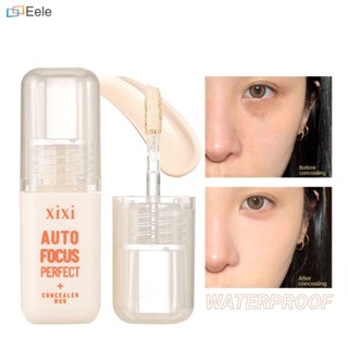 XIXI คอนซีลเลอร์ 3 สี Moisturizing Matte กันน้ำ Lasting Brightening ครอบคลุมสิว Tear Groove Lasting Makeup ↑Eele