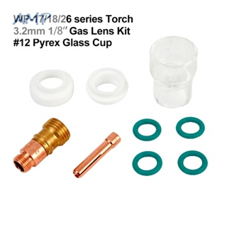 ⚡NEW 8⚡Accessories For Tig WP-17/18/26 Brand new Gas Lens #12 Pyrex Cup Set TIG