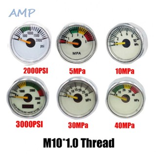 ⚡NEW 8⚡Pressure Gauge Air Pcp Spare Parts Fittings M10*1.0 Paintball Reliable