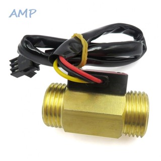 ⚡NEW 8⚡G1/2 Inch Water Stream Hall Sensor Switch 1-25L/min Turbine Stream-meter Parts