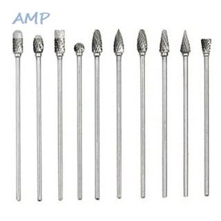 ⚡NEW 8⚡Rotary Burrs Parts Replacement Rotary Set Solid Tools 1/8Inch 4 Inch Long