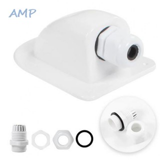 ⚡NEW 8⚡Cable Entry Box Cable Junction Box 1pcs ABS Plastic Boat Caravan RV Roof