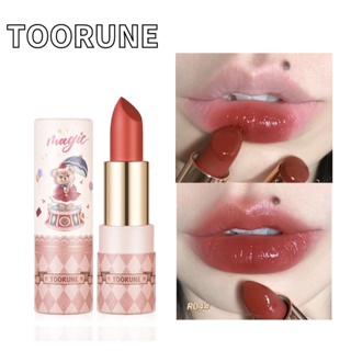 Toorune~ ลิปสติก ลิปกลอส ลิปบาล์ม เพิ่มความชุ่มชื้น ติดทนนาน ไม่ติดแก้ว สําหรับนักเรียนหญิง