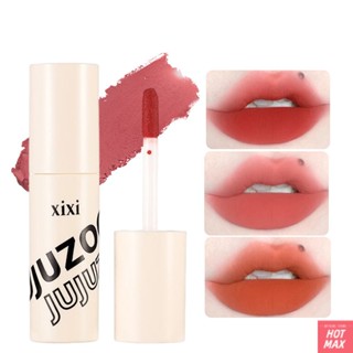 XIXI Matte Lip Tint Mousse Non-stick Cup 5 สีลิปสติกทนทานกันน้ำ Lip และ Gill Dual-Purpose มัลติฟังก์ชั่นเครื่องสำอาง [hotmax]