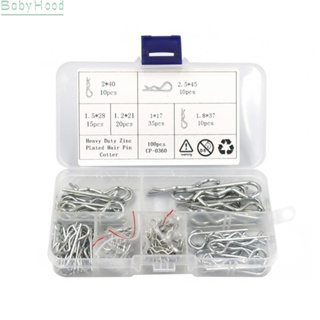 【Big Discounts】Essential Tractor Clip Assortment Set 100 Mechanical Hitch Hair Cotter Pins#BBHOOD