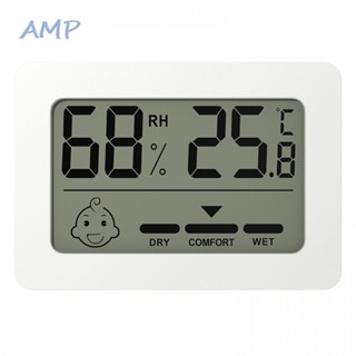 ⚡NEW 8⚡Thermometer White 3V 50*35*13mm CR2032 High Quality For Cellars Baby Rooms