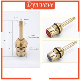[Dynwave] วาล์วก๊อกน้ําเซรามิก ทองเหลือง กันสึกหรอ สําหรับบ้าน