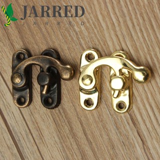 Jarred ตะขอล็อกกล่องไม้ อเนกประสงค์ สไตล์โบราณ 10 ชิ้น