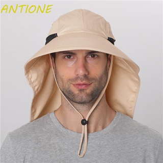 Antione หมวกบักเก็ต ระบายอากาศ ป้องกันรังสียูวี เหมาะกับฤดูร้อน สําหรับผู้หญิง