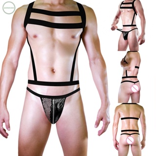 GORGEOUS~Mens Body Chest Harness Elastic Role Play Club Wear Underwear Lingerie Costume