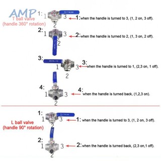 ⚡NEW 8⚡Three Way Ball Valve Adapter with Multiple Size Options and Inch Thread Standard