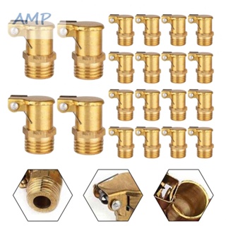 ⚡NEW 8⚡Flip Cover Brass Cap Fit For Hit Galvanized Alloy Grease M6x1mm Oil Cup