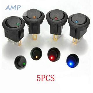 ⚡NEW 8⚡Round Switch LED SmartSwitch 3 Pin With LED For Additional Electronics LED Light