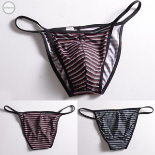 GORGEOUS~Men Stretchy Brief Trunk Fitness Low Waist Underwear Pouch Briefs Panties Thong