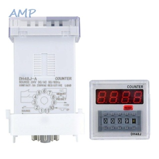 ⚡NEW 8⚡Durable Digital Counter Delay Time Relay 11-Pin 115g 1PC 220VAC 24V AC/DC