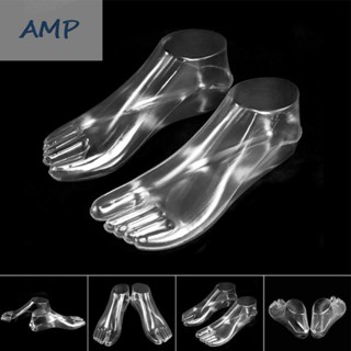 ⚡NEW 8⚡Mannequin Feet 1 Pair 22x9cm Female Handmade Model Display Tool Transparent