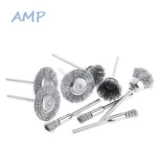 ⚡NEW 8⚡Wire Brushes Bowl Type Portable Tools Stainless Steel Steel Straight T Type Type