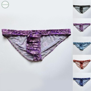 GORGEOUS~Mens Underwear Soft Pouch Stretch Thong All Season Bikini Breathable