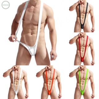 GORGEOUS~Sexy Mens Comfortable Sports Jockstrap Underwear Leotard Bodysuit Soft Jumpsuit