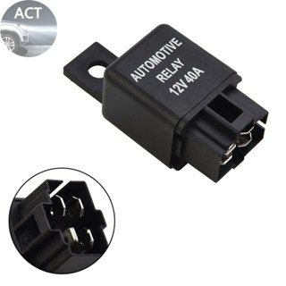 รีเลย์ 12V สําหรับรถยนต์ รถตู้ เรือ รถตู้ รถจักรยาน