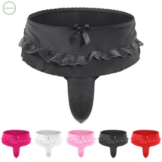 GORGEOUS~Underwear Breathable Brief Briefs Lace Low Waist Nylon Panties Pouch Sexy